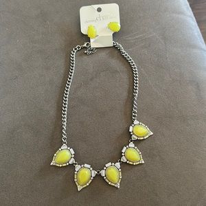 Charming Charlie necklace and earring set